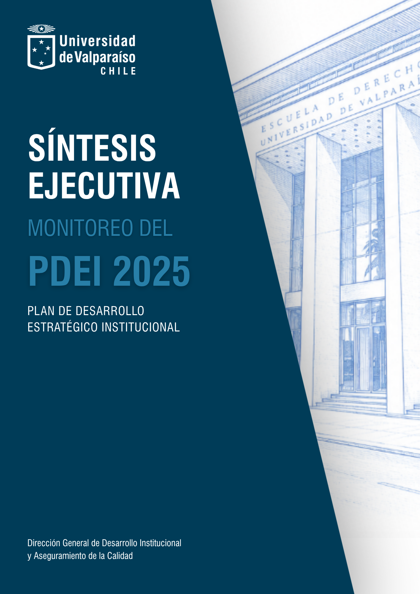 Portada Síntesis Ejecutiva del Monitoreo del PDEI 2025