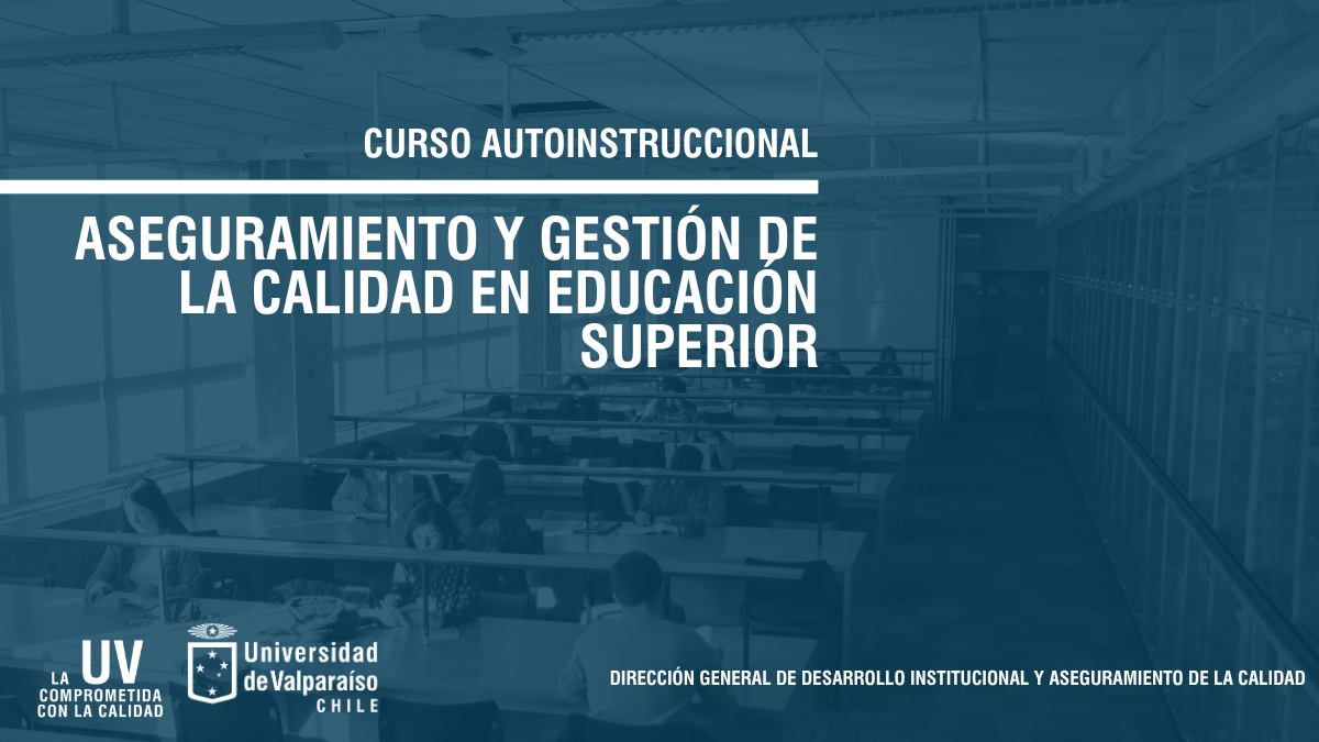 Curso autoinstruccional sobre aseguramiento y gestión de la calidad